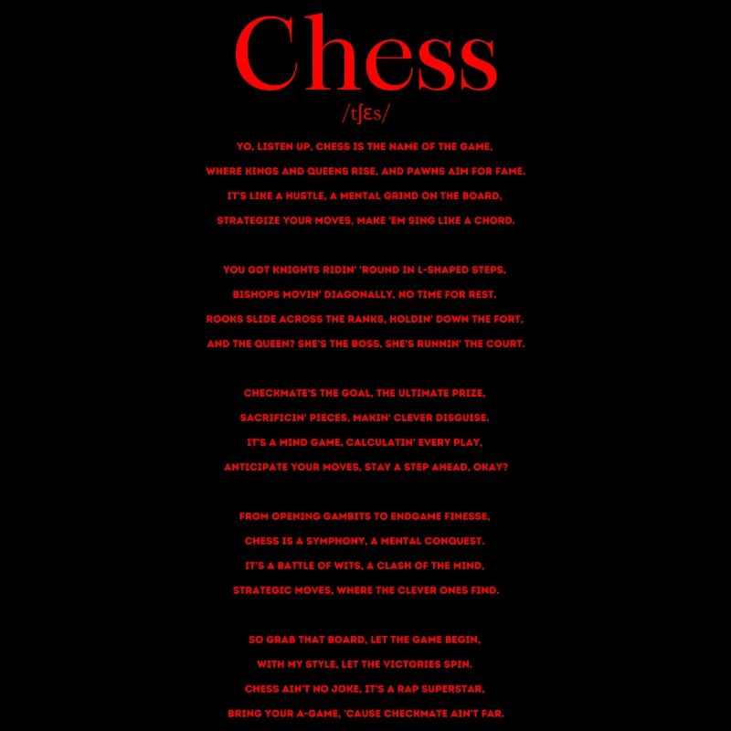 Chess Definition Rap