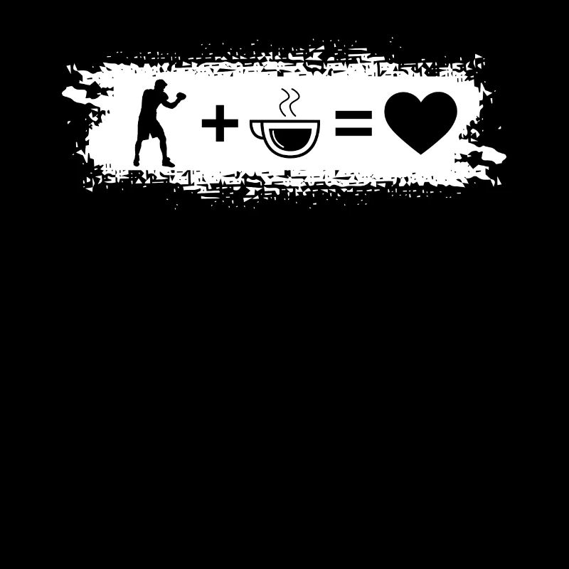 Grunge Rectangle - Coeur - Café - Guy Boxe -