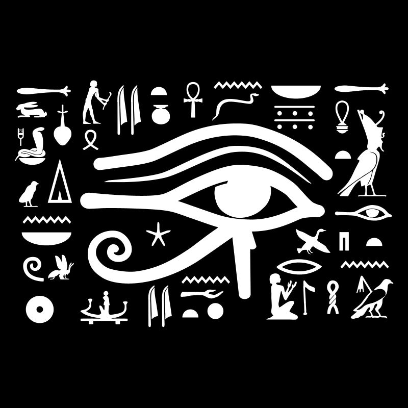 HORUS hieroglyphs