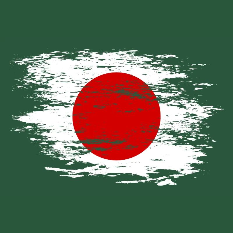 Drapeau japonais utilisé