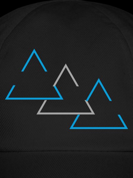 "Triangle geometric print"