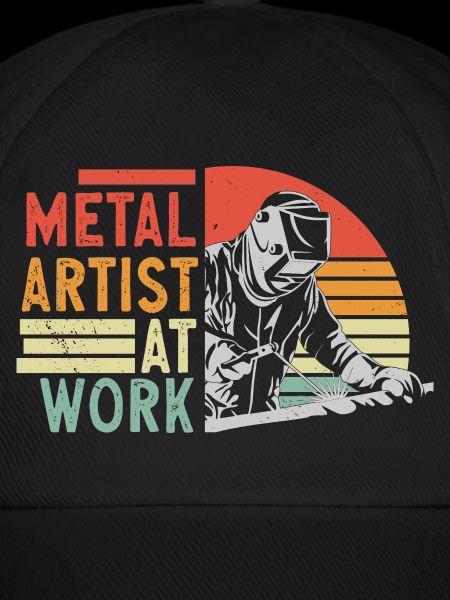 Metal Artist At Work