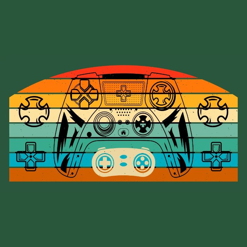 Vintage Retro Gaming Controller