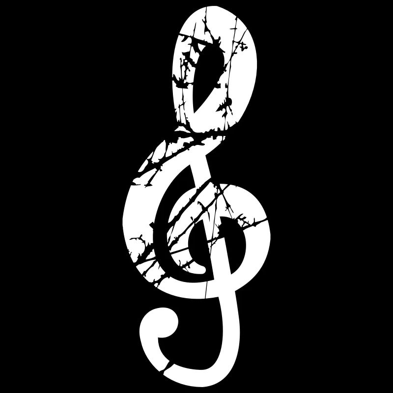 Music clef note melody music note sound