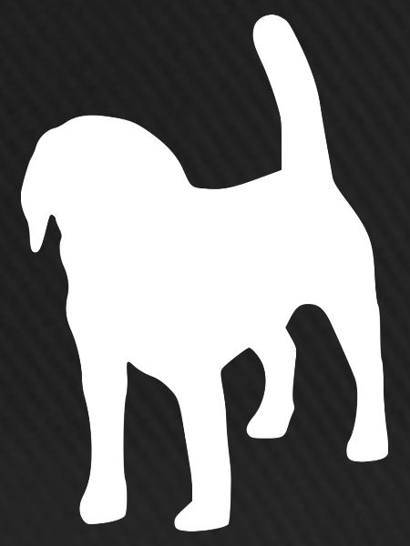 Beagle silhouette