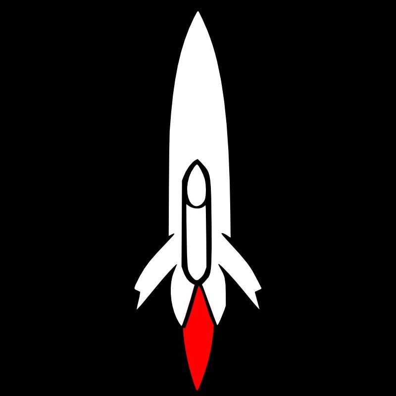 Vecteur de vol spatial spatial de fusée spatiale