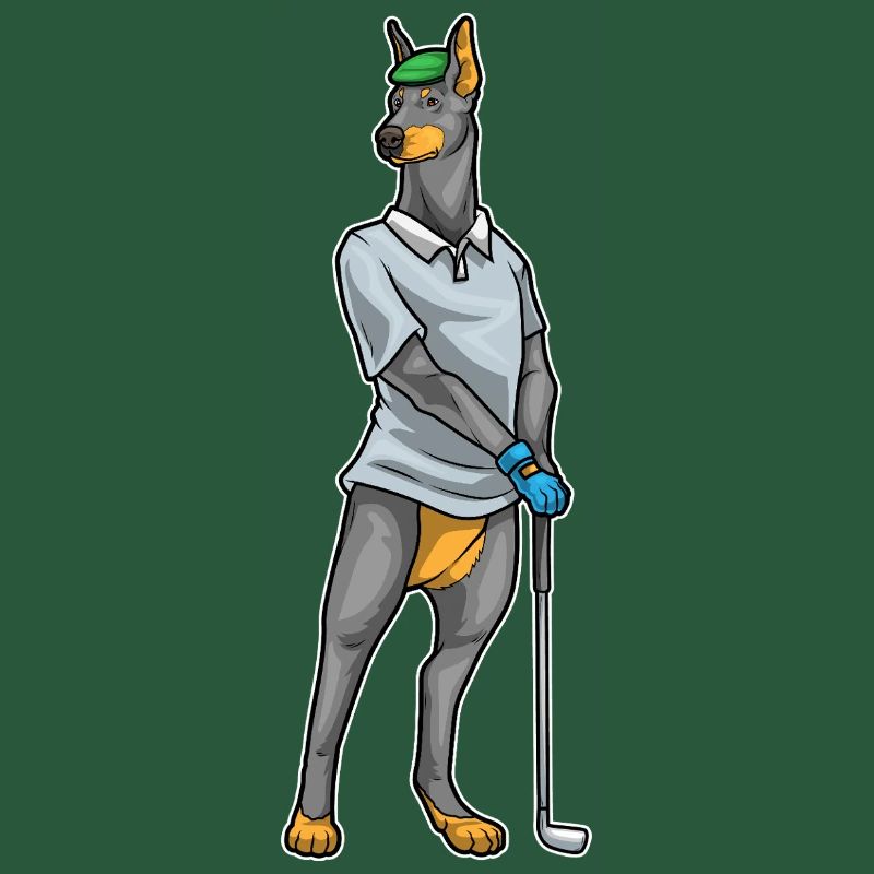 Dobermann Golf Golfschläger
