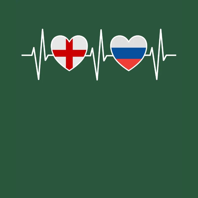 Drapeaux de l’Angleterre et de la Russie Drapeaux russes