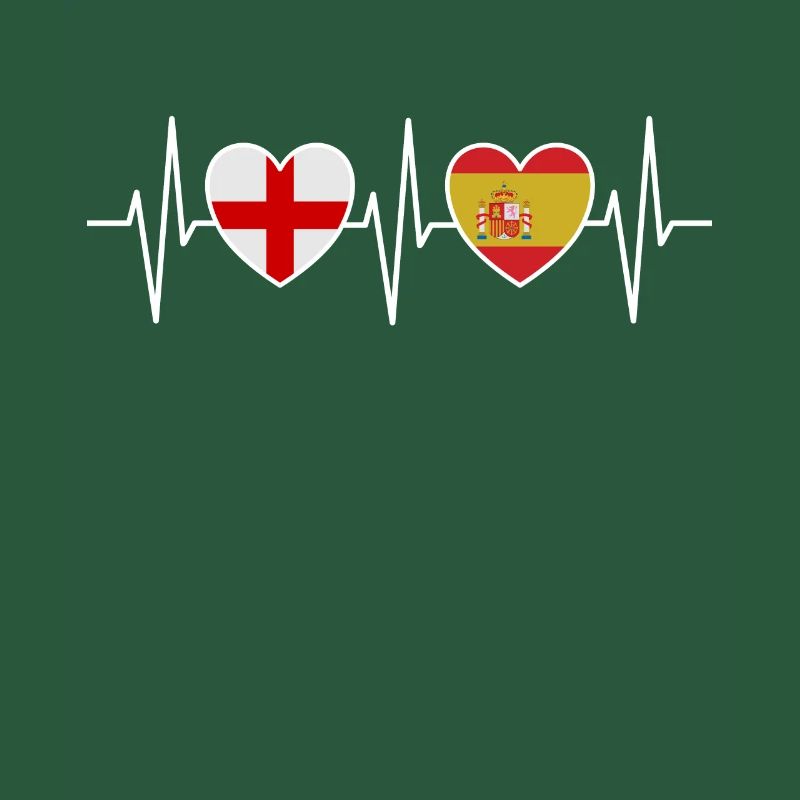 Angleterre et Espagne Drapeaux espagnols Drapeaux