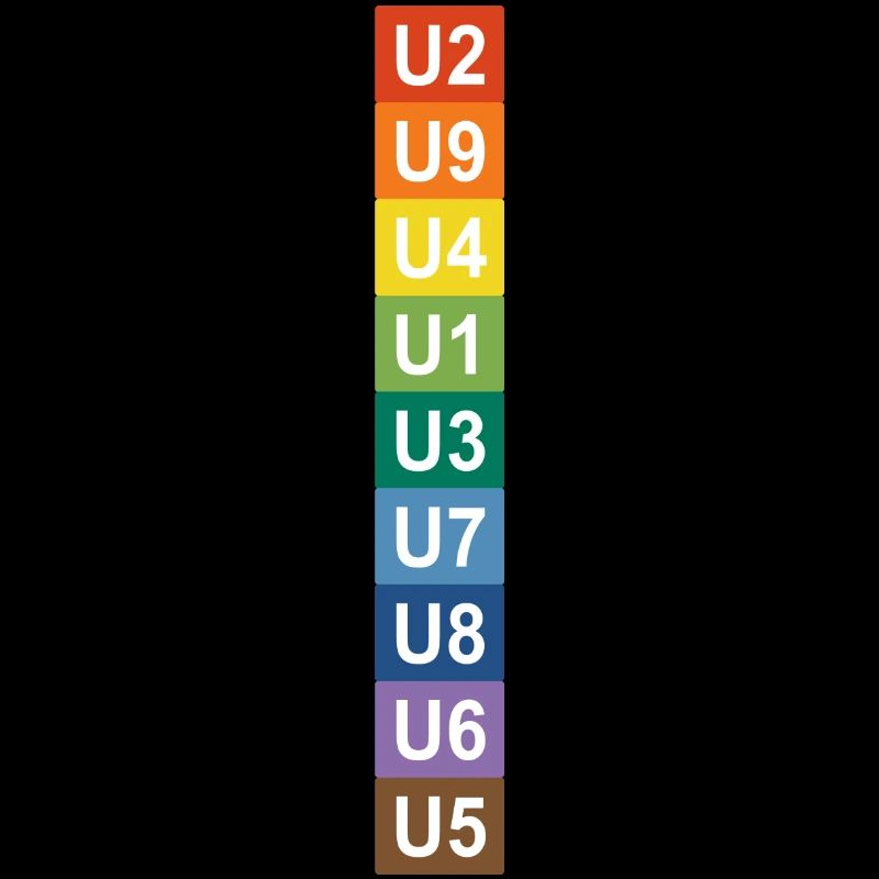 U-Bahn Regenbogen Berlin
