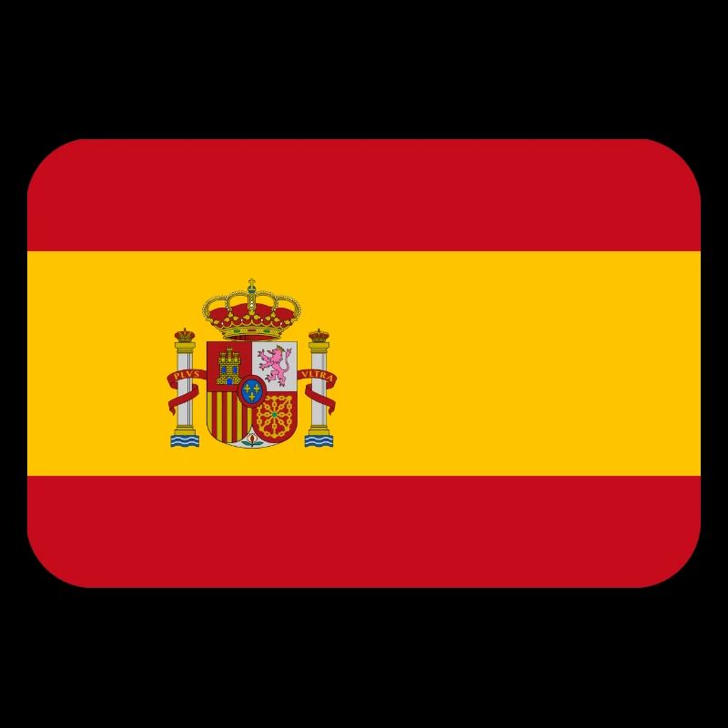 SPAIN FLAG round corner 400 dpi