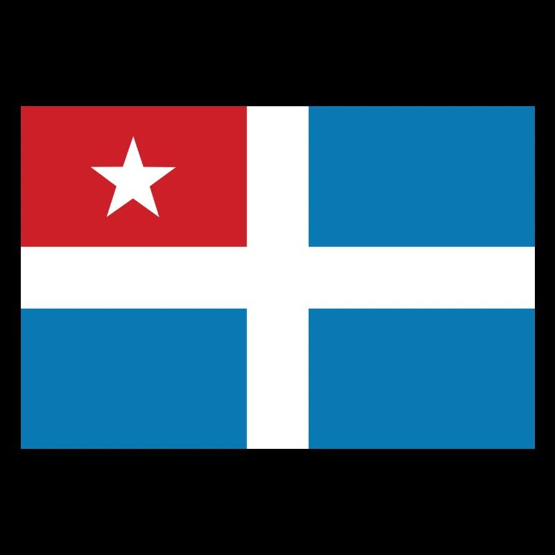Kreta Flagge Reise Geschenk