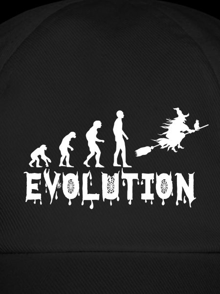 EVOLUTION HEXE Hexerei Zauberin Halloween Geschenk