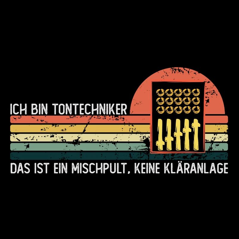 Das ist ein Mischpult, keine Kläranlage