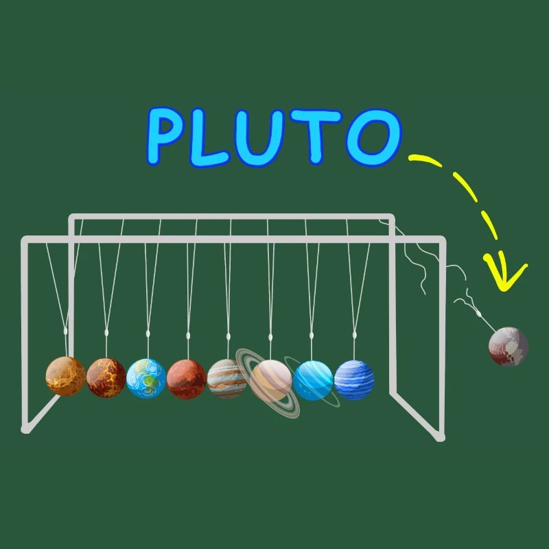 Never Forget Pluto Lustiges Planet Pluto