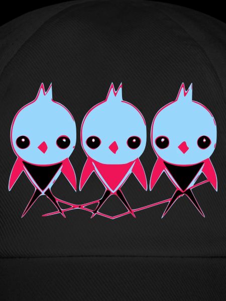 3 small birds