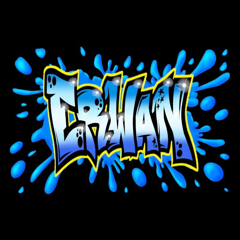 Erwan GRAFFITI NAME PRINT
