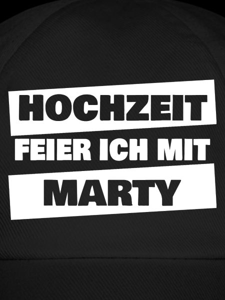 Marty als JGA
