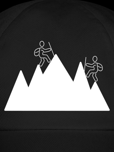 Mountaineer Lines Silhouette