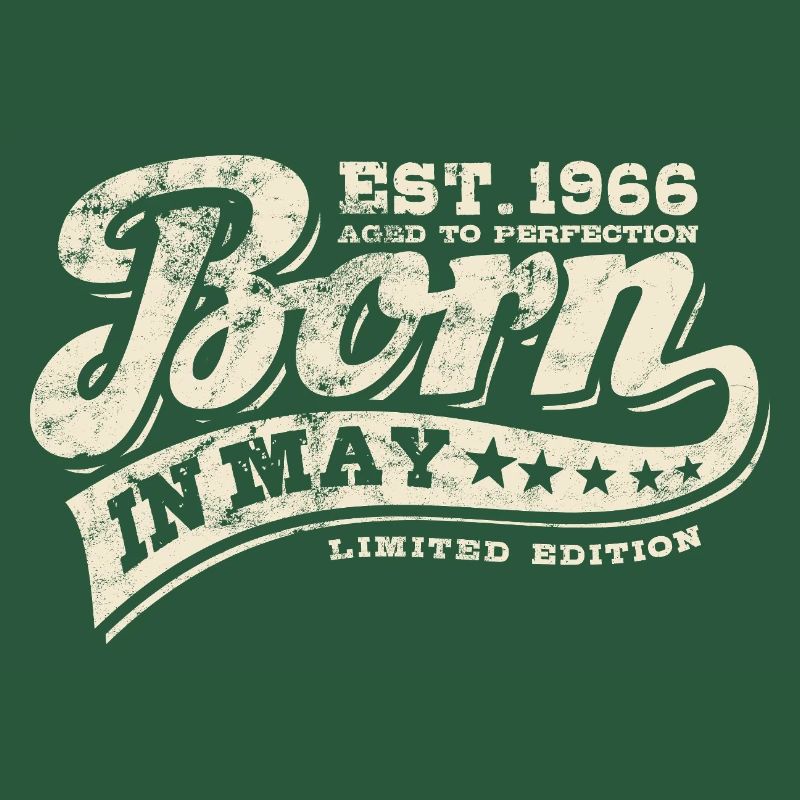 Born in May 1966 - Geburtstag - Geschenk