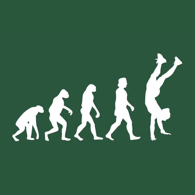 Gymnastics handstand evolution