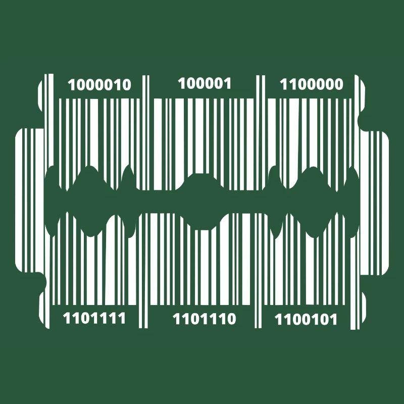Rasierklinge mit Code
