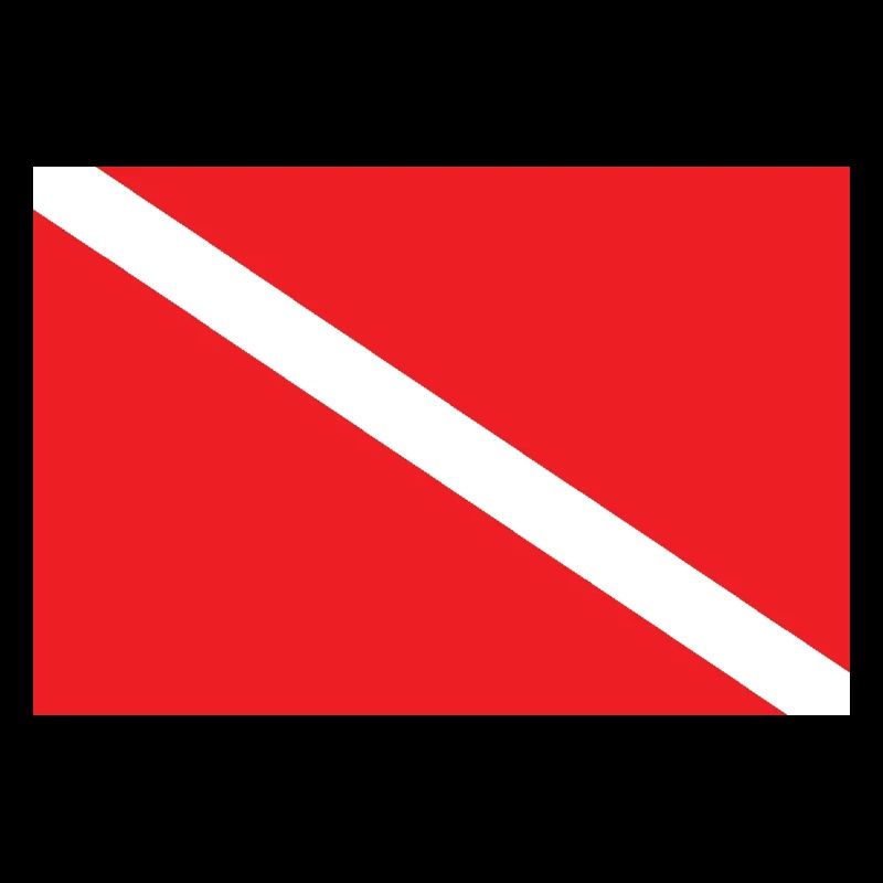 DRAPEAU DE PLONGÉE SOUS-MARINE