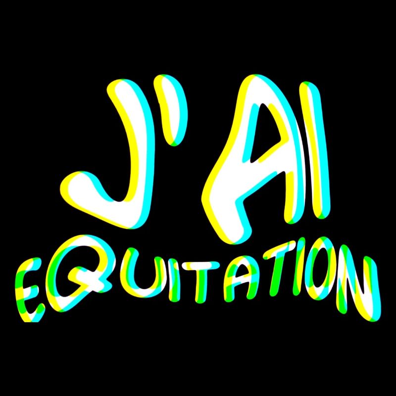 j' ai équitation - idee cadeau cavalière