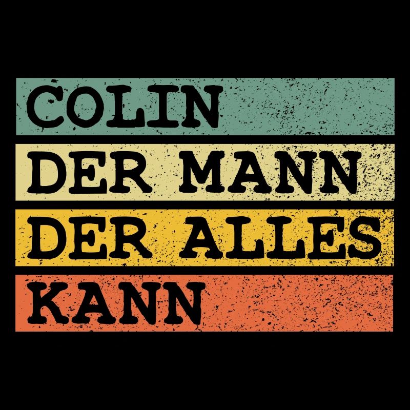 Der Mann Der Alles kann Colin