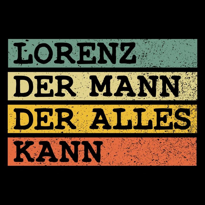 Der Mann Der Alles kann Lorenz