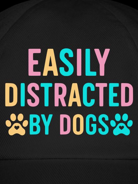 Easily distracted by dogs