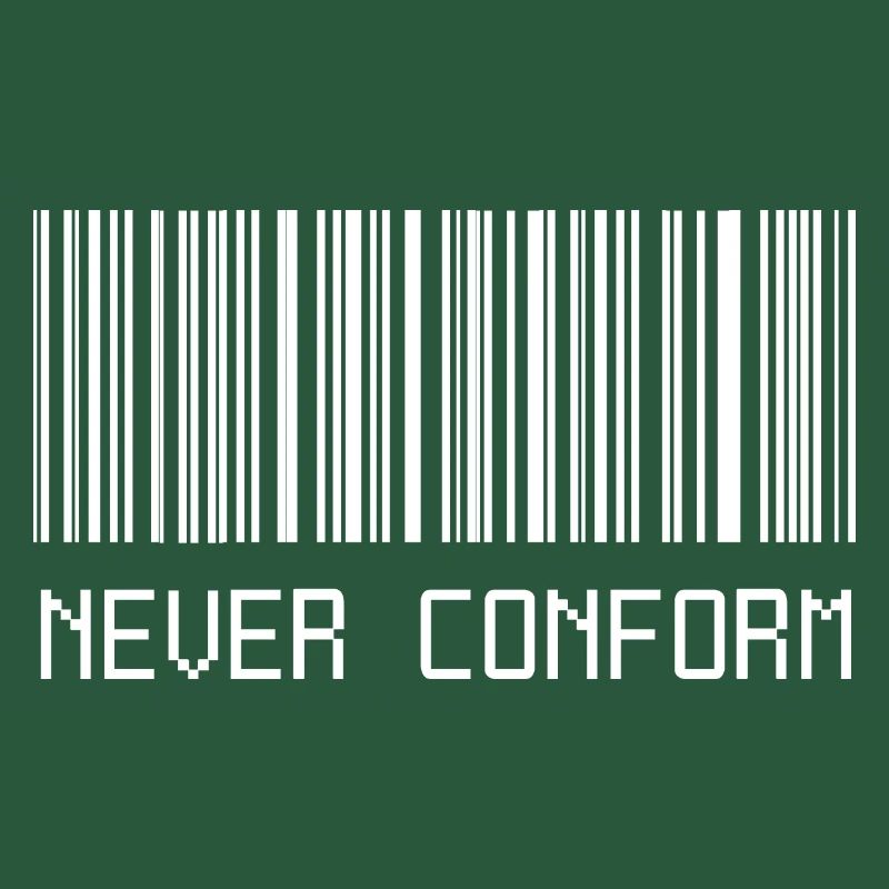 Never Conform Barcode