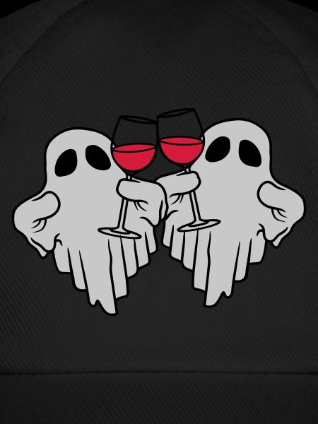 2 wine-drinking spirits