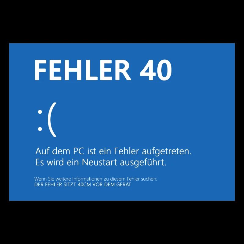 Fehler 40