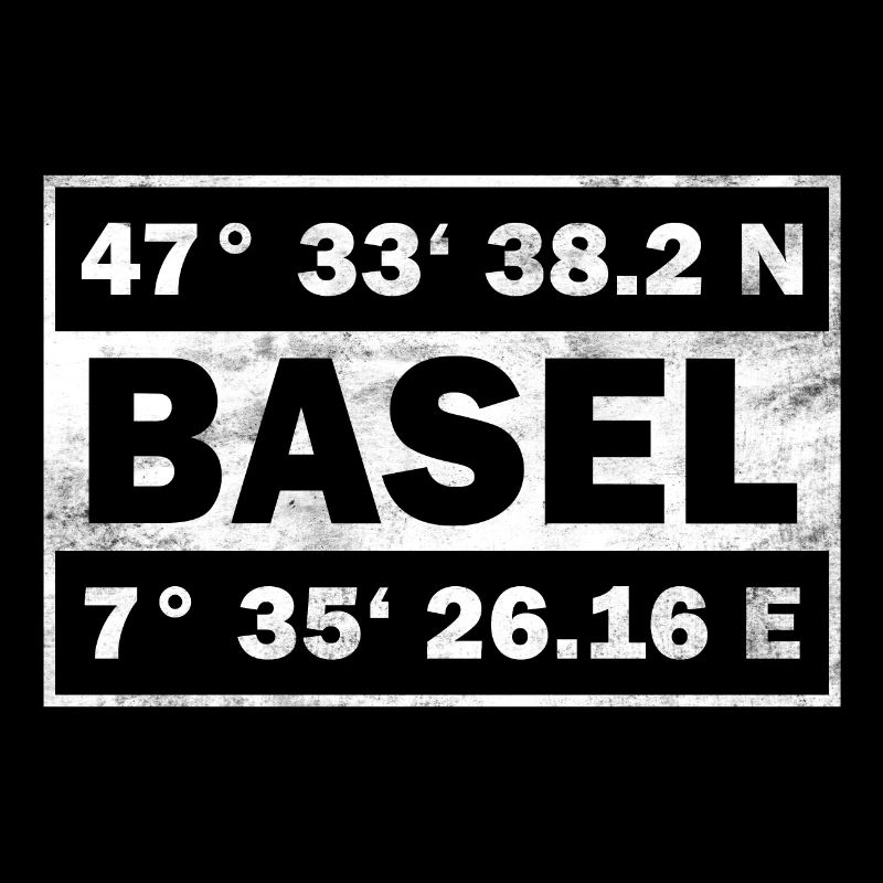 Basel Coordinates Switzerland Basel