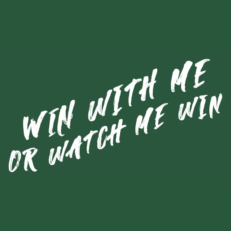 Gewinne mit mir oder sieh, wie ich gewinne