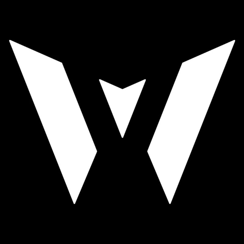 W-Sticker white