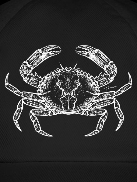 Crab Line Art Emblem