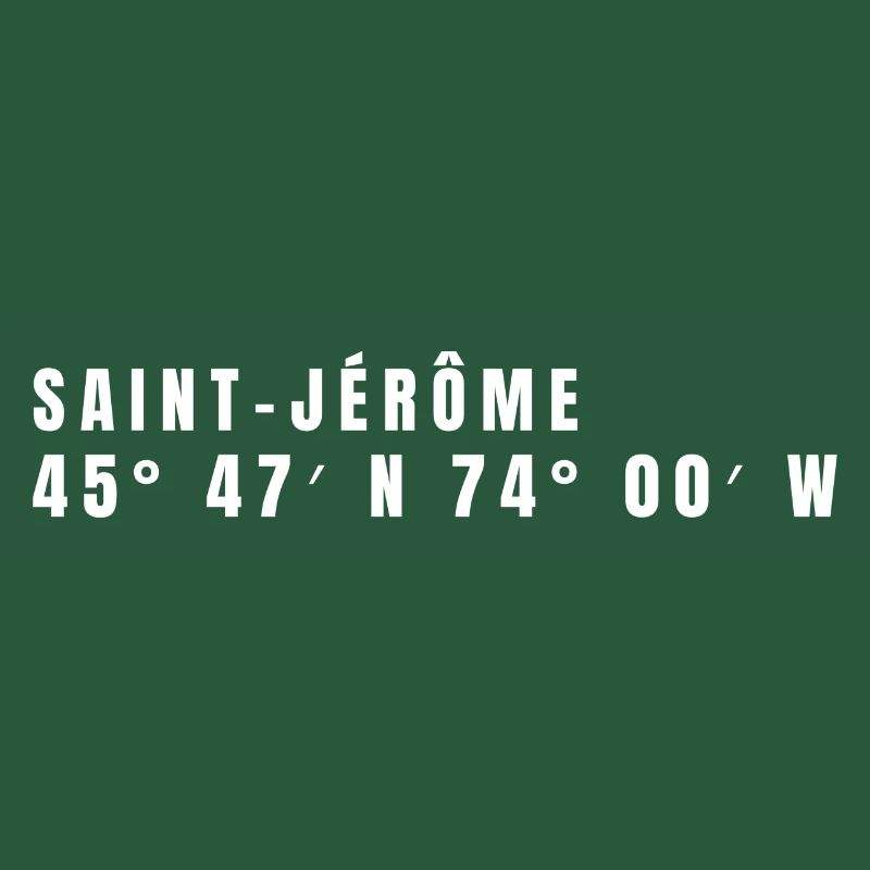 Saint-Jérôme, Canada Coordinates