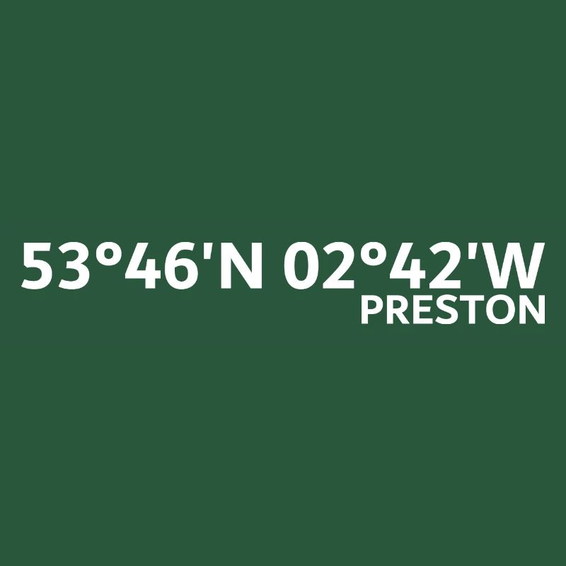 Preston Coordinates