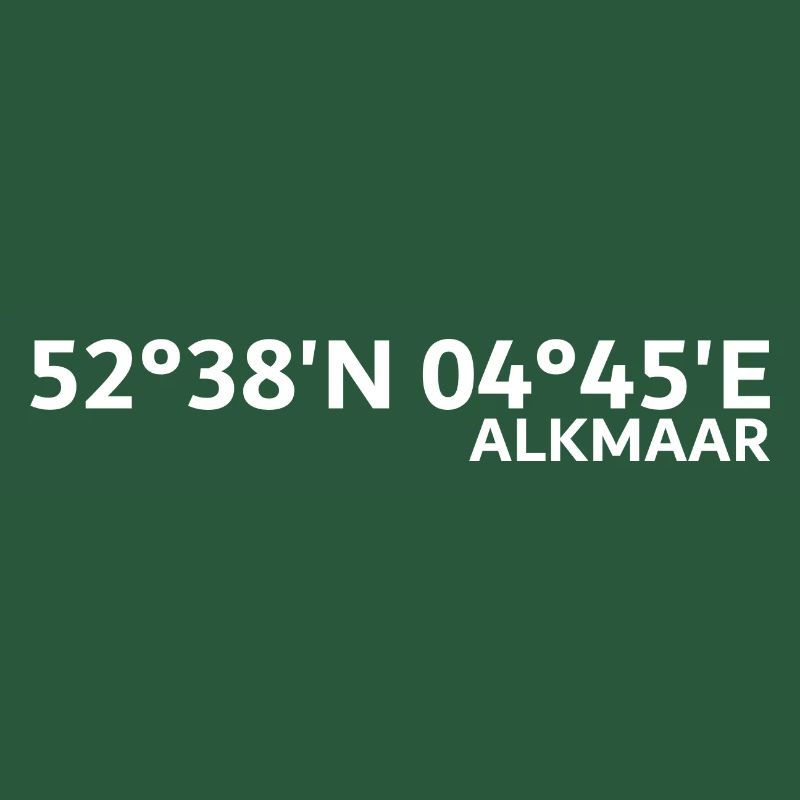 Alkmaar coordinates