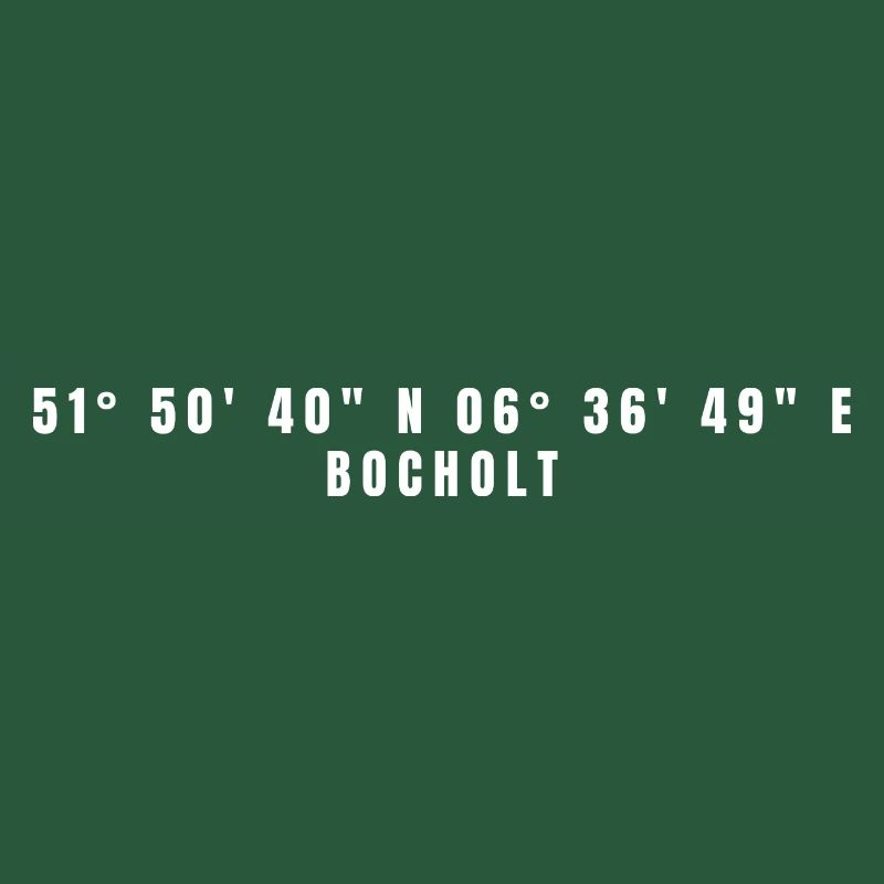Bocholt North Rhine-Westphalia Coordinates