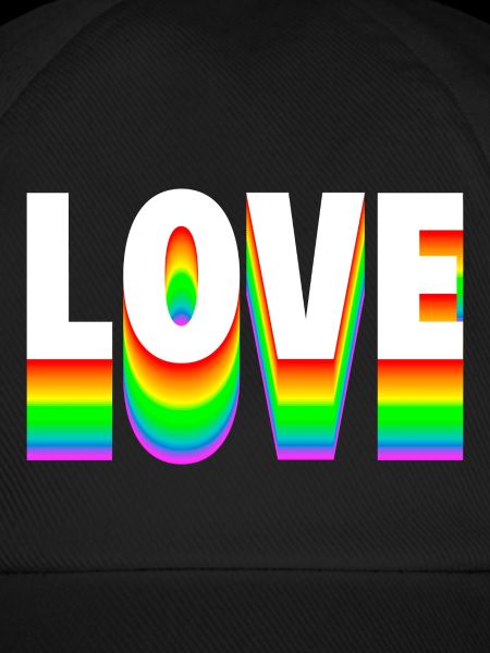 Love Text Rainbow