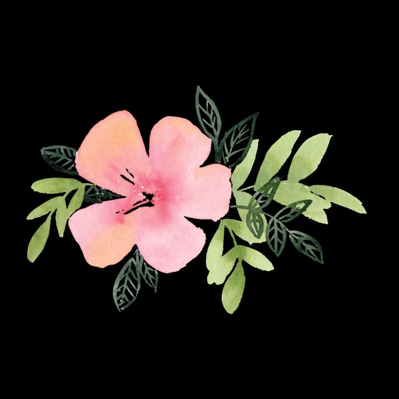 Pinke Blume