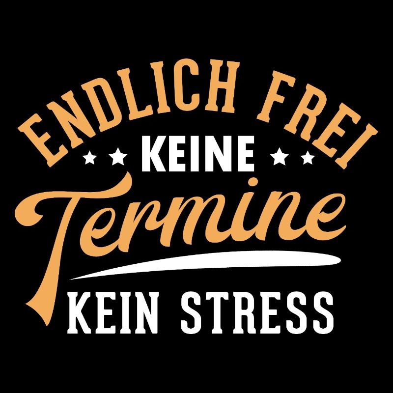 Endlich frei Geschenk Rente Pension Abschied 