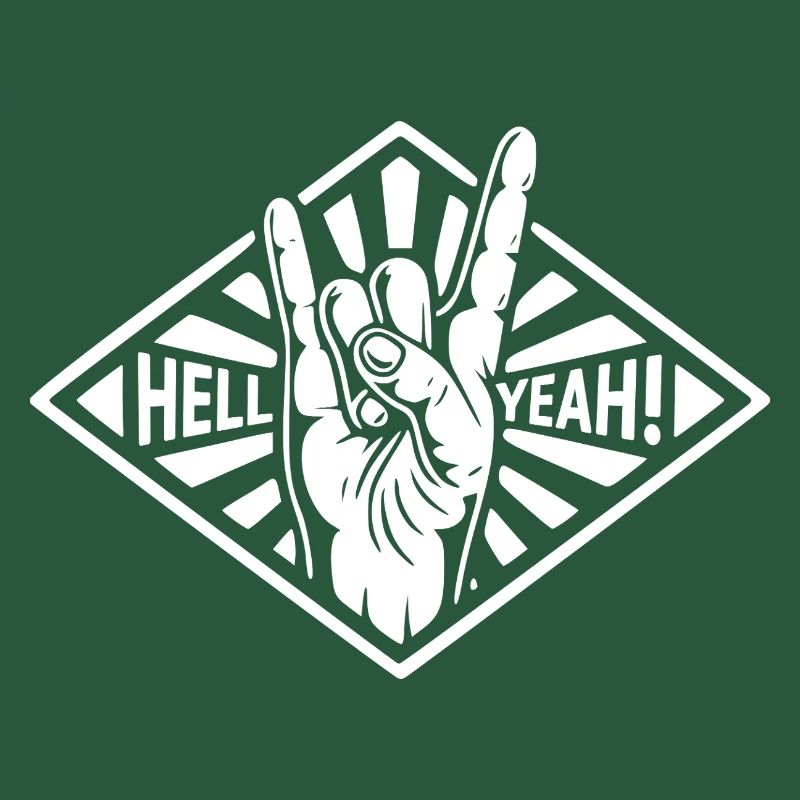 Hell yes Handgeste