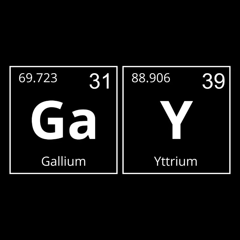 Gay Ga-Y Periodic Elements Spelling Essential