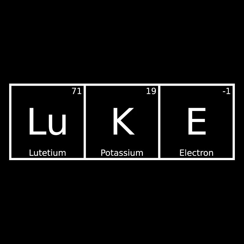 Luke Surname First Name Chemistry Periodic Table Elements