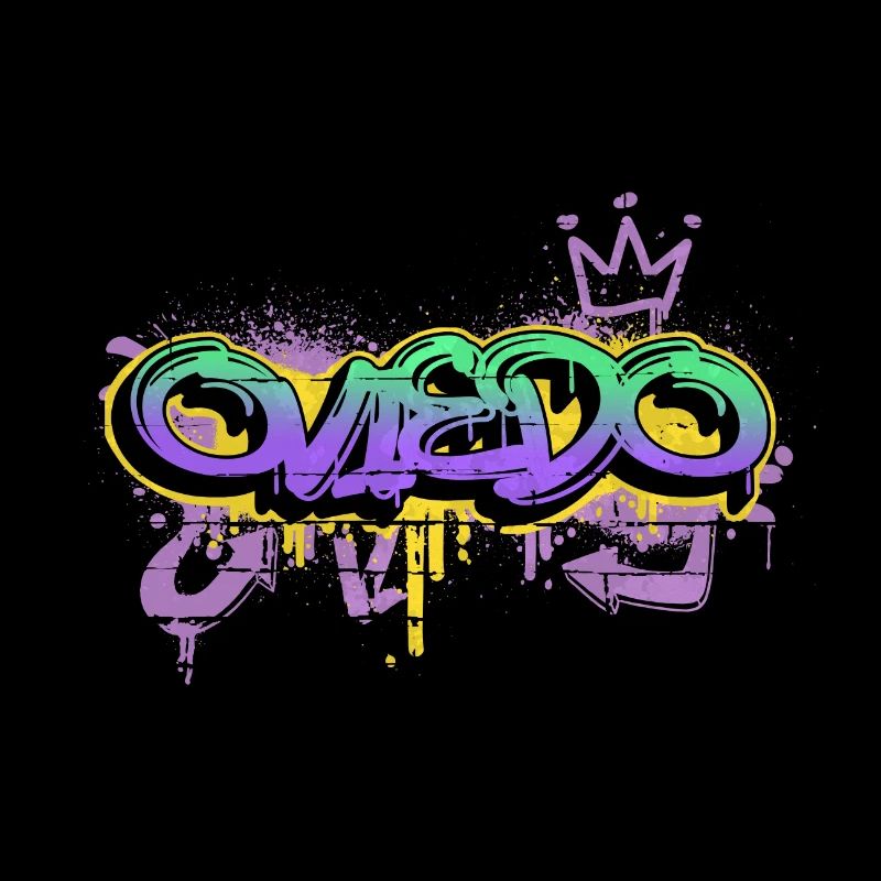 Oviedo Espagne City Graffiti Spray Sprayer