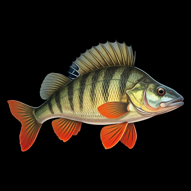 Perch, perch, fishing, predatory fish